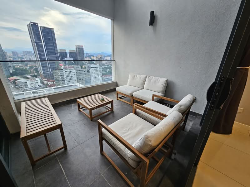 Service Residence for Sale at Aria - Elsis Liew - Balcony - PropertyGuru.com.my
