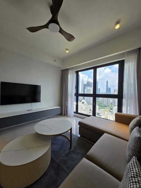 Service Residence for Sale at Agile Bukit Bintang - EK Chai - Living Room - PropertyGuru.com.my