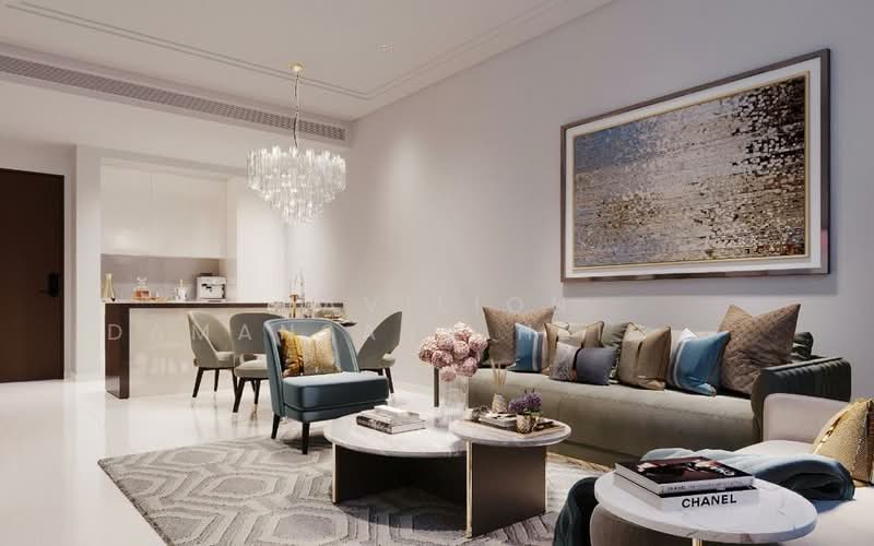 Servis Apartment untuk Dijual di Pavilion Damansara Heights, Windsor Suites - Official Pavilion Damansara Heights - Living & Dining - PropertyGuru.com.my