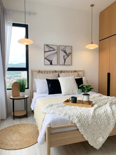 Service Residence for Rent at Lexa Residence @ The Quartz WM - Chee Seng - Bedroom - PropertyGuru.com.my