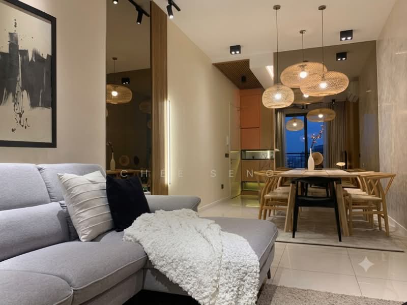 Service Residence for Rent at Lexa Residence @ The Quartz WM - Chee Seng - Living Room - PropertyGuru.com.my