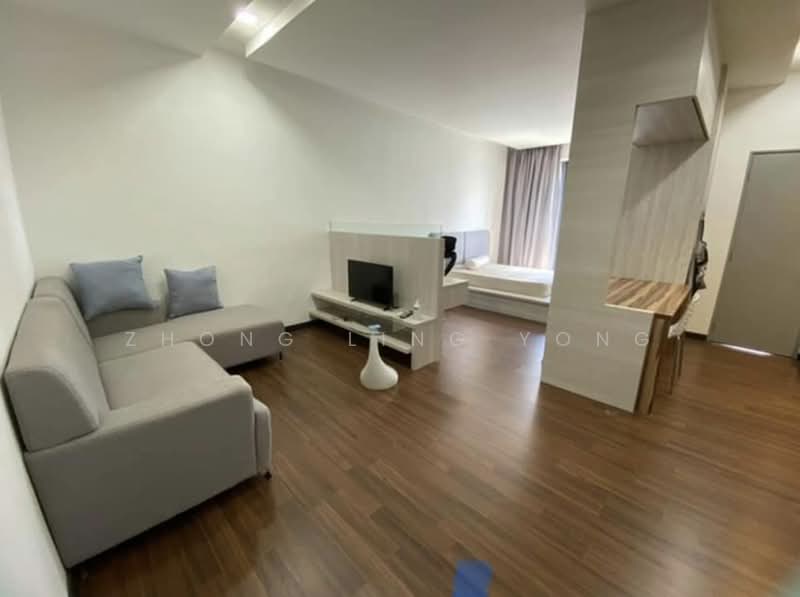 Servis Apartment untuk Disewa di Silk Sky - Zhong Ling Yong - Living Room - PropertyGuru.com.my