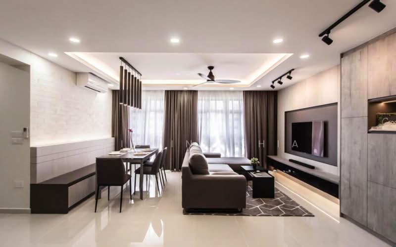 Kondominium untuk Dijual di Miranda Hill - Kristina Chia - Living Room - PropertyGuru.com.my