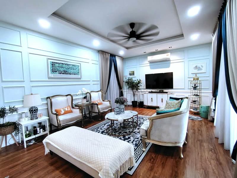 Rumah Teres 2 Tingkat untuk Dijual di Taman Kempas Utama (Tebrau) - Karl Lim - Living Room - PropertyGuru.com.my