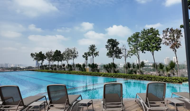 Servis Apartment untuk Dijual di Megah Rise - Annie Chong - Pool - PropertyGuru.com.my