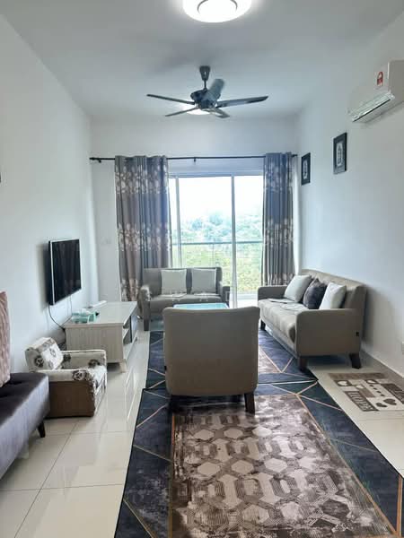 Kondominium untuk Dijual di Orchard Ville - Aswad . - Living Room - PropertyGuru.com.my