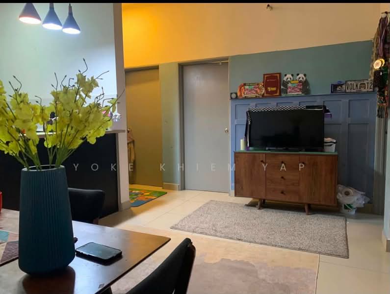 Condominium for Rent at Green Park Residence - Yoke Khiem Yap - Living Room - PropertyGuru.com.my