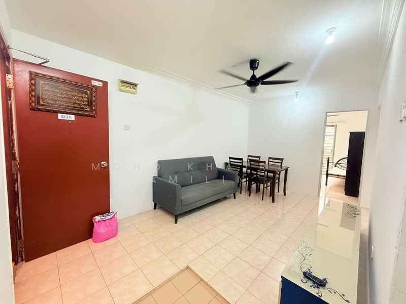 Apartment for Sale at Damai Apartment - Mohd Khairul Amilin - Living Room - PropertyGuru.com.my