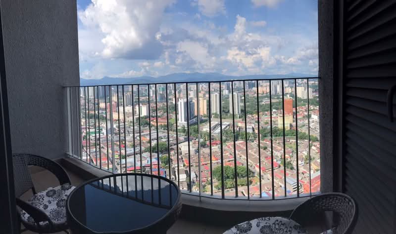 Service Residence for Sale at The Era @ Duta North - Kelven Tan - Balcony - PropertyGuru.com.my