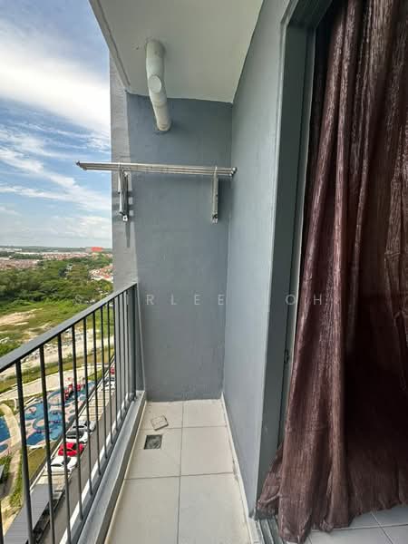 Servis Apartment untuk Disewa di E'Island Lake Haven - Shirlee Toh - Balcony - PropertyGuru.com.my