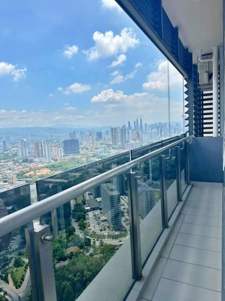 Service Residence for Rent at Met 1 Residences - Leonnie . - Balcony - PropertyGuru.com.my