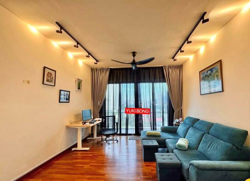 Servis Apartment untuk Disewa di The Tamarind - Yuki Bong - Living Room - PropertyGuru.com.my