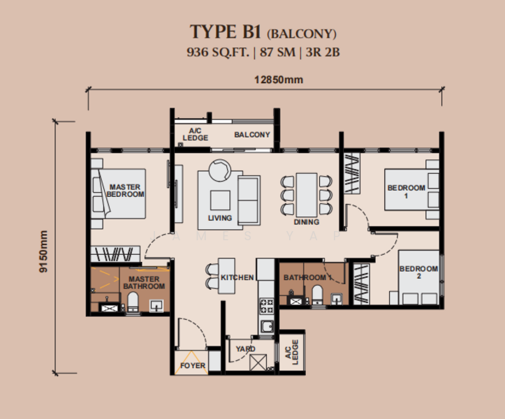 Service Residence for Sale at The Queenwoodz @ Bukit Jalil - James Yap - PropertyGuru.com.my
