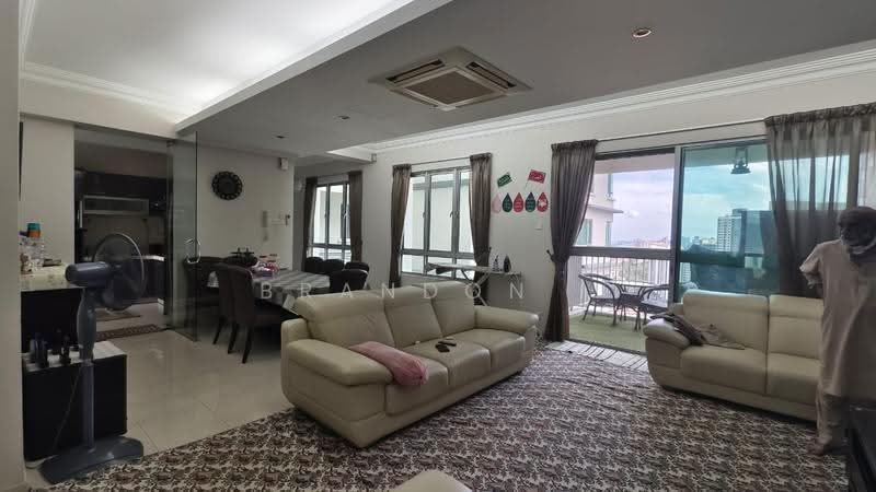 Kondominium untuk Dijual di Riana Green East - Brandon . - Living Room - PropertyGuru.com.my