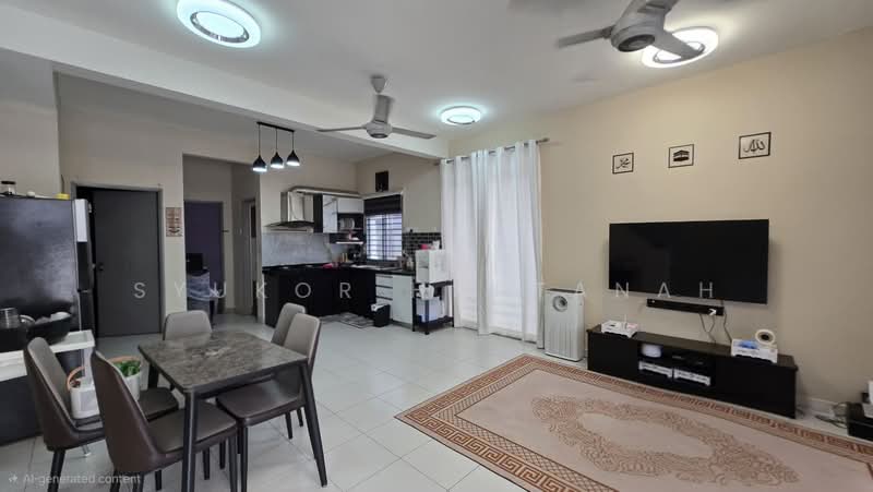 Rumah Berkembar untuk Dijual di Alam Suria (Puncak Alam) - Syukor Hartanah - Living Room - PropertyGuru.com.my