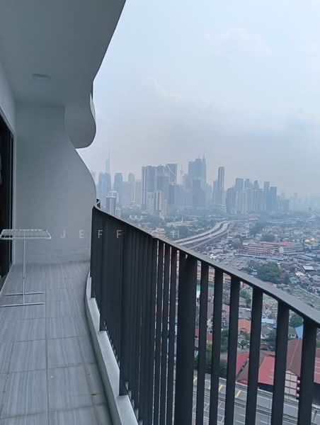 Service Residence for Rent at Datum Jelatek Residence - Jeff GH Lee - Balcony - PropertyGuru.com.my