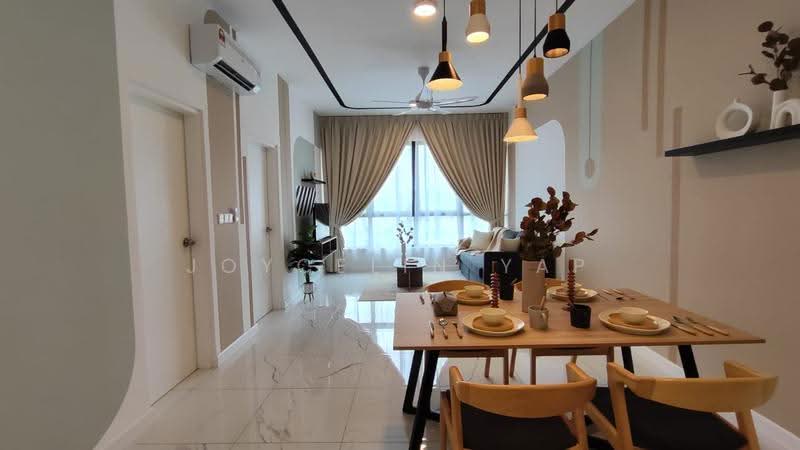 Service Residence for Sale at Cubic Botanical - Joycelin Yap - Living Room - PropertyGuru.com.my
