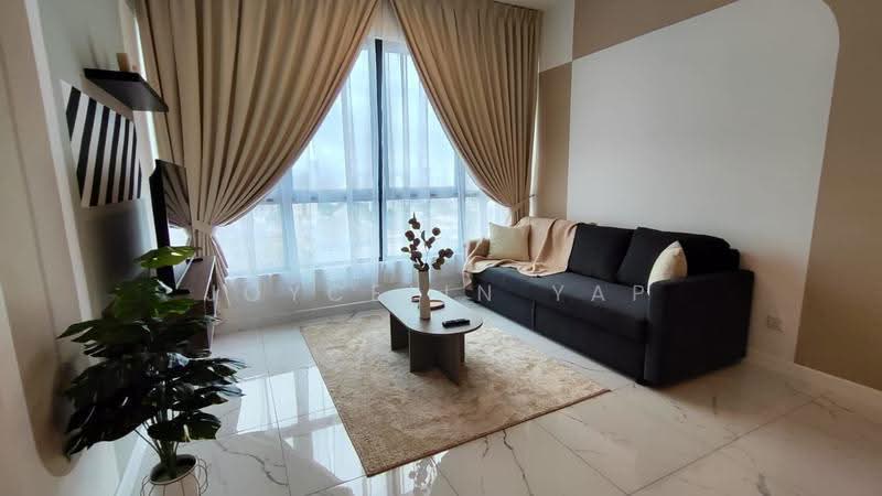 Service Residence for Sale at Cubic Botanical - Joycelin Yap - Living Room - PropertyGuru.com.my