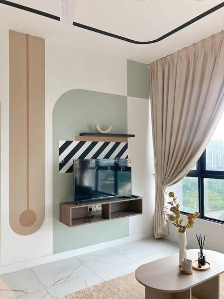 Service Residence for Sale at Cubic Botanical - Joycelin Yap - Living Room - PropertyGuru.com.my