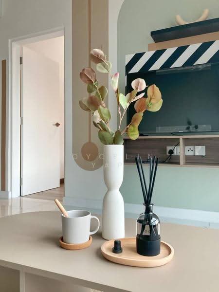 Service Residence for Sale at Cubic Botanical - Joycelin Yap - Living Room - PropertyGuru.com.my