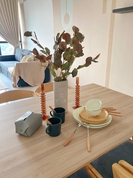 Service Residence for Sale at Cubic Botanical - Joycelin Yap - Dining Room - PropertyGuru.com.my