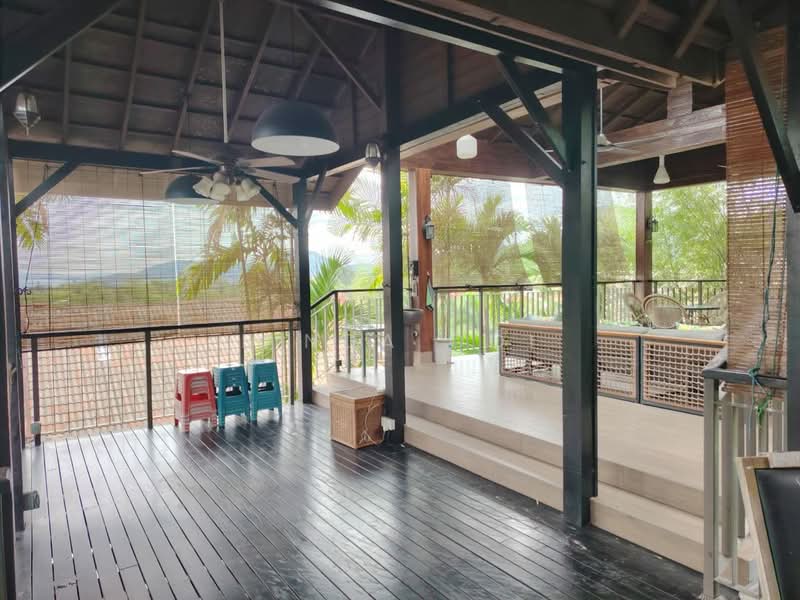 Rumah Berkembar untuk Dijual di Ukay Perdana (Ulu Kelang) - Linda Ooi - Balcony - PropertyGuru.com.my