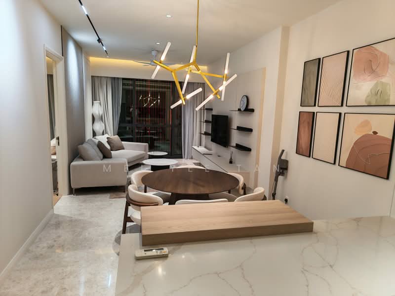 Servis Apartment untuk Disewa di TRX Residences - Mei Yee Tan - Living Room - PropertyGuru.com.my