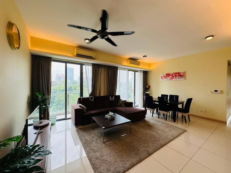 Servis Apartment untuk Dijual di Suasana Bukit Ceylon / Raja Chulan Residences - Shafiq Muttalib - Living Room - PropertyGuru.com.my