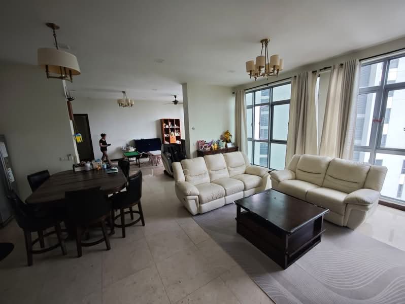 Kondominium untuk Disewa di Hampshire Residences - J Chee - Living Room - PropertyGuru.com.my