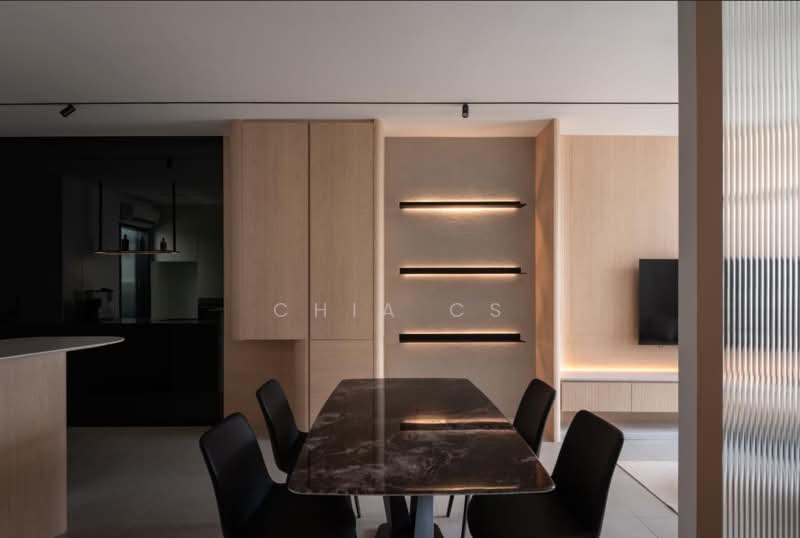 Service Residence for Sale at Ooak Serviced Apartments @ Kiara 163 - Chia Cs - Dining Room - PropertyGuru.com.my