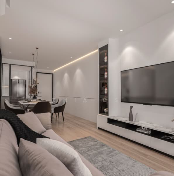 Service Residence for Sale at Ooak Serviced Apartments @ Kiara 163 - Chia Cs - Living Room - PropertyGuru.com.my