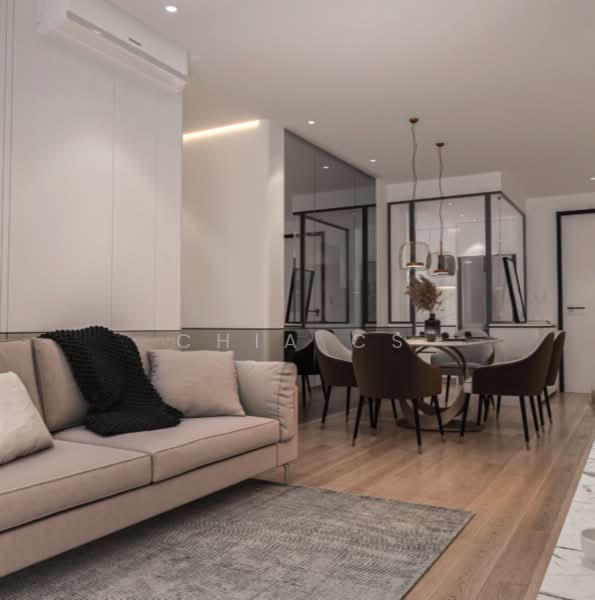 Service Residence for Sale at Ooak Serviced Apartments @ Kiara 163 - Chia Cs - Living Room - PropertyGuru.com.my