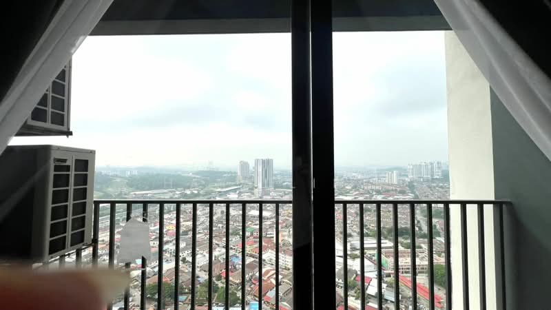 Service Residence for Sale at The Netizen - Hana Ling - Balcony - PropertyGuru.com.my