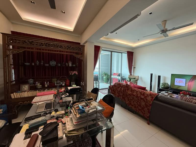 Kondominium untuk Dijual di The View @ Serai Saujana - Amirun Kinanah - Living Room - PropertyGuru.com.my