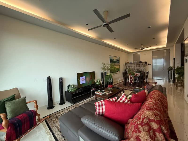 Kondominium untuk Dijual di The View @ Serai Saujana - Amirun Kinanah - Living Room - PropertyGuru.com.my