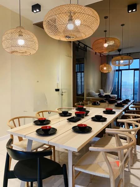 Service Residence for Rent at Lexa Residence @ The Quartz WM - Rony Yeo - Dining Room - PropertyGuru.com.my