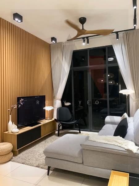 Service Residence for Rent at Lexa Residence @ The Quartz WM - Rony Yeo - Living Room - PropertyGuru.com.my