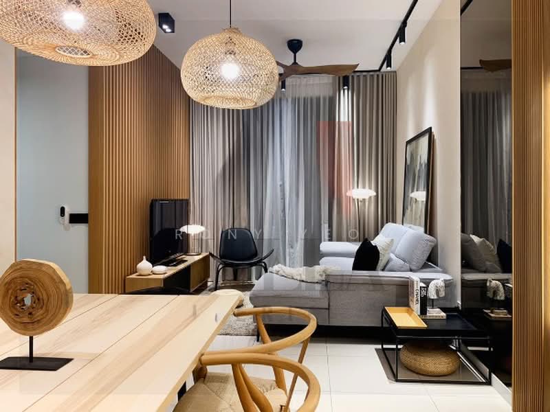 Service Residence for Rent at Lexa Residence @ The Quartz WM - Rony Yeo - Living Room - PropertyGuru.com.my