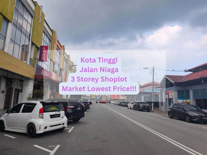 Shop for Sale in Taman Ria (Kota Tinggi) - Yucong . - Exterior - PropertyGuru.com.my