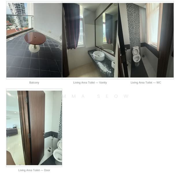 Condominium for Rent at H Residence (One Ritz Residence / Kelawai View) - Emma Seow - Balcony - PropertyGuru.com.my