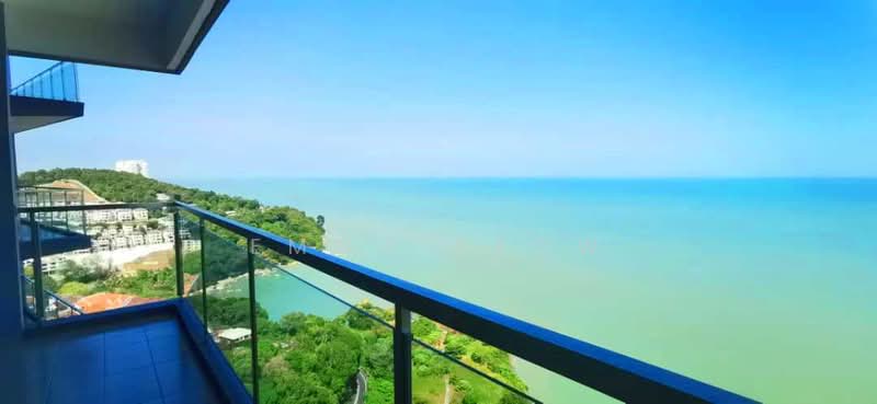 Service Residence for Sale at One One Eight (118 @ Island Plaza) - Emma Seow - Balcony - PropertyGuru.com.my