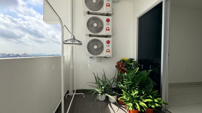 Kondominium untuk Disewa di Aspire Residence - Izzaza Izzati - Balcony - PropertyGuru.com.my
