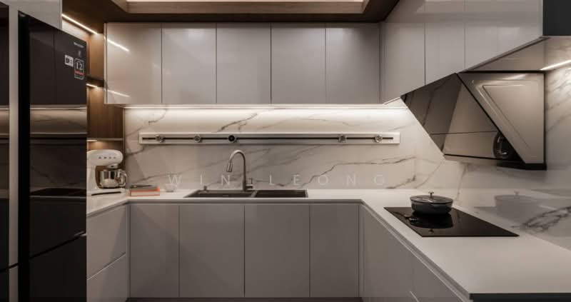 Servis Apartment untuk Dijual di Khaya Residences - Win Leong - Kitchen - PropertyGuru.com.my