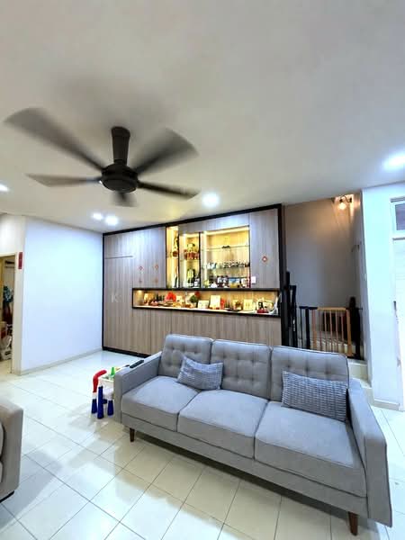 Rumah Teres 2 Tingkat untuk Dijual di Taman Sierra Perdana (Masai) - Karl Lim - Living Room - PropertyGuru.com.my