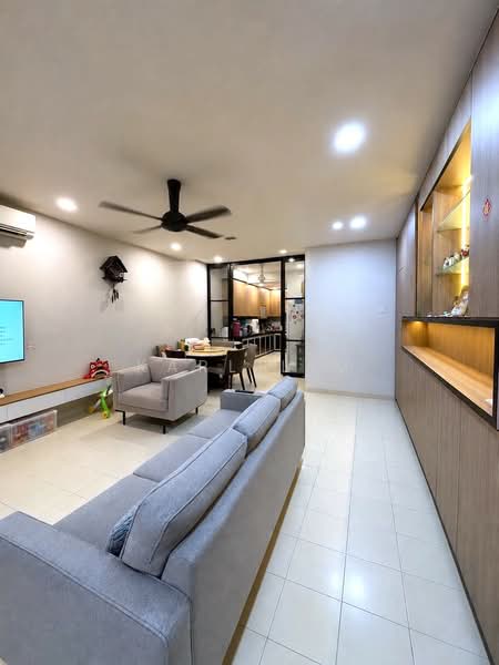 Rumah Teres 2 Tingkat untuk Dijual di Taman Sierra Perdana (Masai) - Karl Lim - Living Room - PropertyGuru.com.my