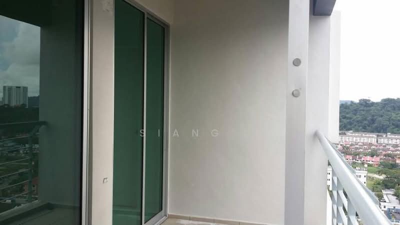 Kondominium untuk Dijual di Elit Heights @ Bayan City - Siang . - Balcony - PropertyGuru.com.my