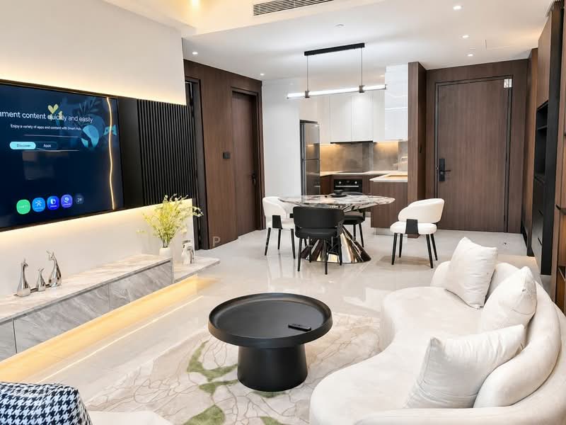 Service Residence for Rent at Jewel by Oxley KLCC - Apple Liew - Living Room - PropertyGuru.com.my