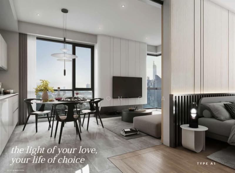 Service Residence for Sale at The Lantern Bangsar - Jackson Chan - Living Room - PropertyGuru.com.my