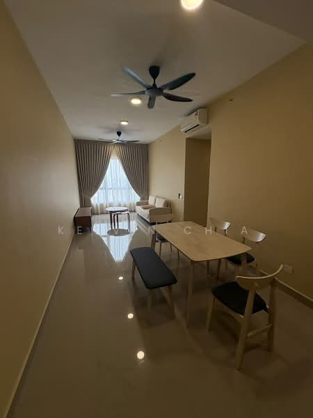 Servis Apartment untuk Disewa di Residensi Ava @ Kiara Bay - Kelvin Chia - Living Room - PropertyGuru.com.my