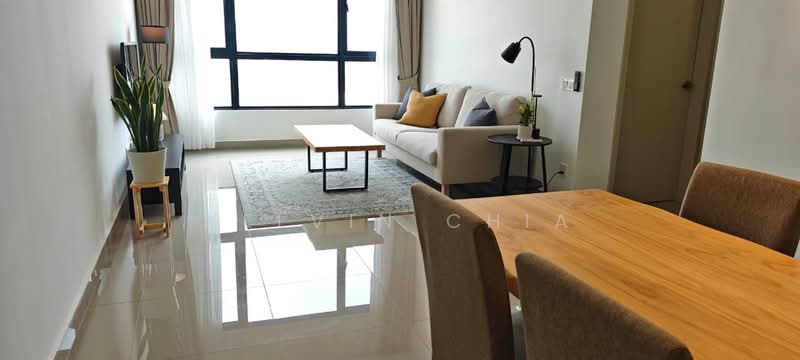 Service Residence for Rent at Residensi Ava @ Kiara Bay - Kelvin Chia - Living Room - PropertyGuru.com.my
